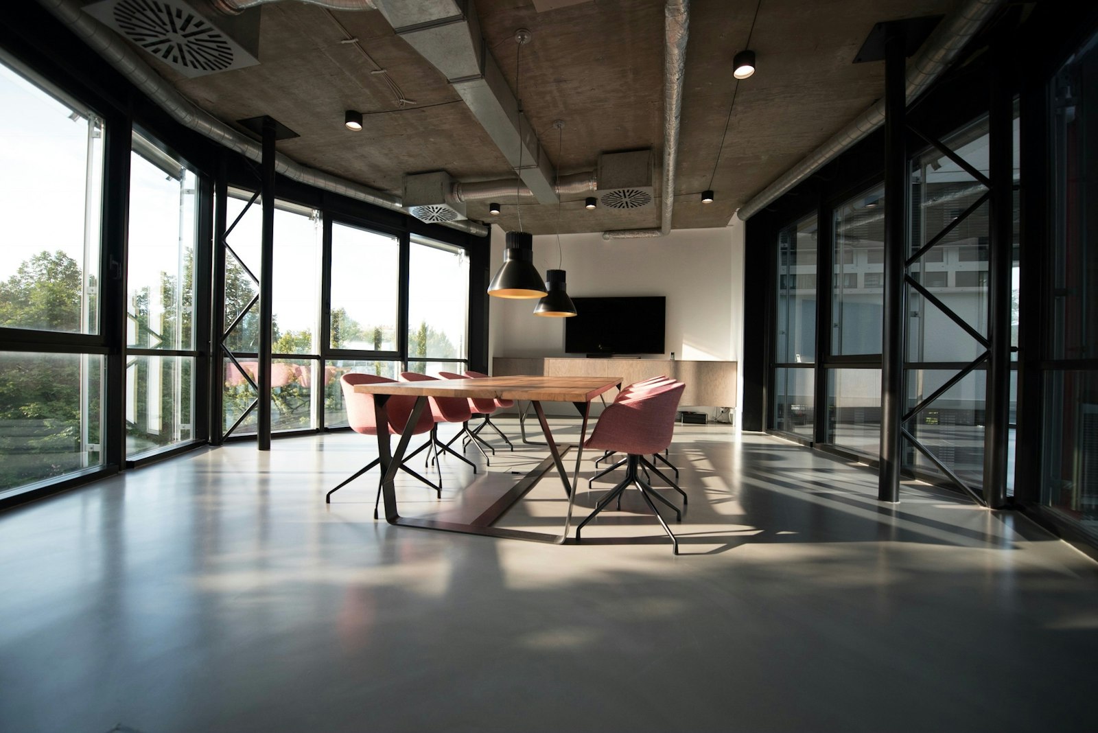 WorkHub virtual office workspace interior